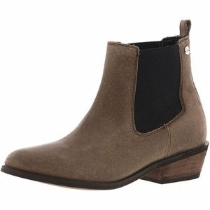 NWT SIZE 6.5 ROXY KARINA LEATHER CHELSEA BOOTS